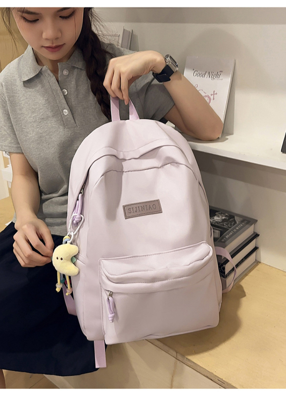 Ruksak za učenike, kampus stil, najlon materijal, pretinac za 14-inčni laptop, kapacitet 20–35 L, naramenice s sustavom zračnih jastuka, podstava od poliestera