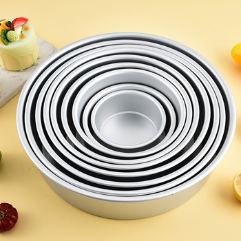 Kalup za Basque kolač – okrugli, aluminijska legura, za pečenje, moderni jednostavni stil (aluminijska legura; okrugli; za pečenje)