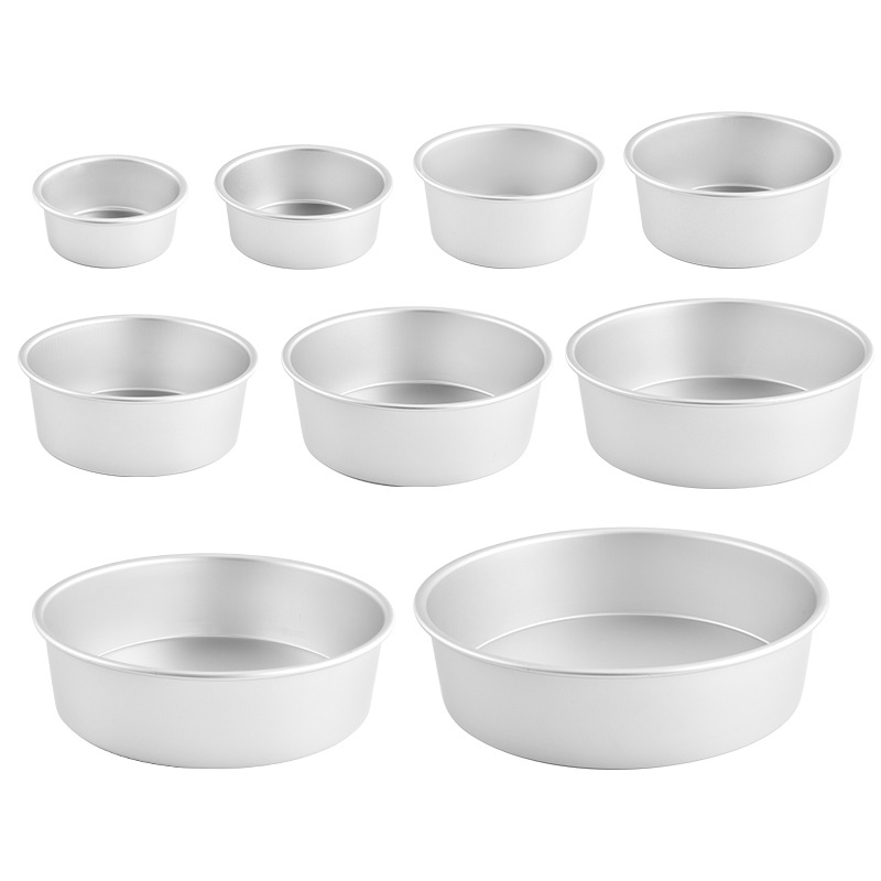 Kalup za Basque kolač – okrugli, aluminijska legura, za pečenje, moderni jednostavni stil (aluminijska legura; okrugli; za pečenje)