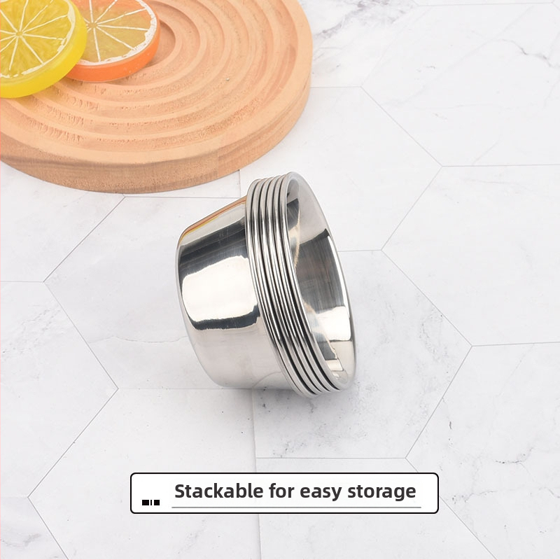 Pudingová forma – kruhová z nerezovej ocele 304, s motívom karikatúry, ručne vyrobený DIY dizajn; na parné koláče; balenie 10×10×10 cm.