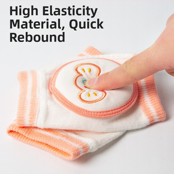 Бебешки наколенки за лазене - тънки летни протекторни наколенници за бебета и деца, удароустойчиви, пролет 2025