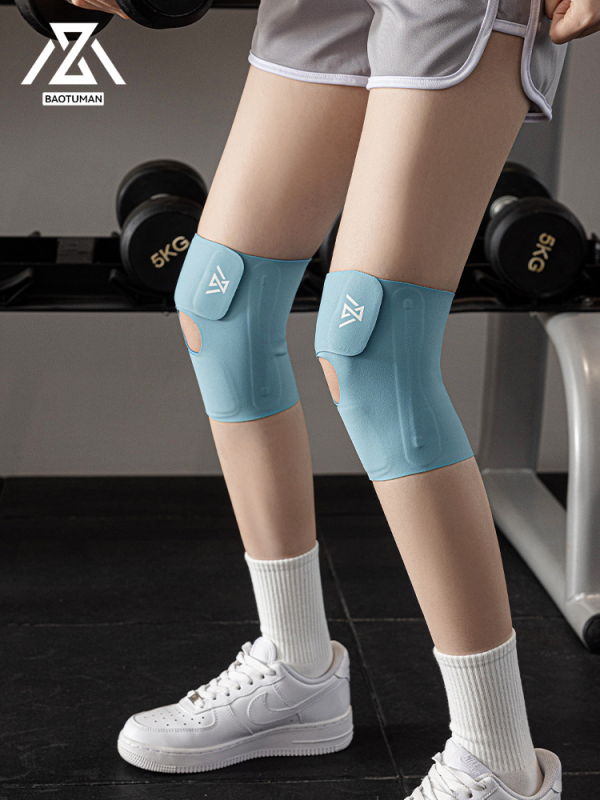 Ултратънък летен протектор за коляното - протектор за коляно от спандекс-нейлон за менискус и патела, универсална употреба за тичане, волейбол и колоездене