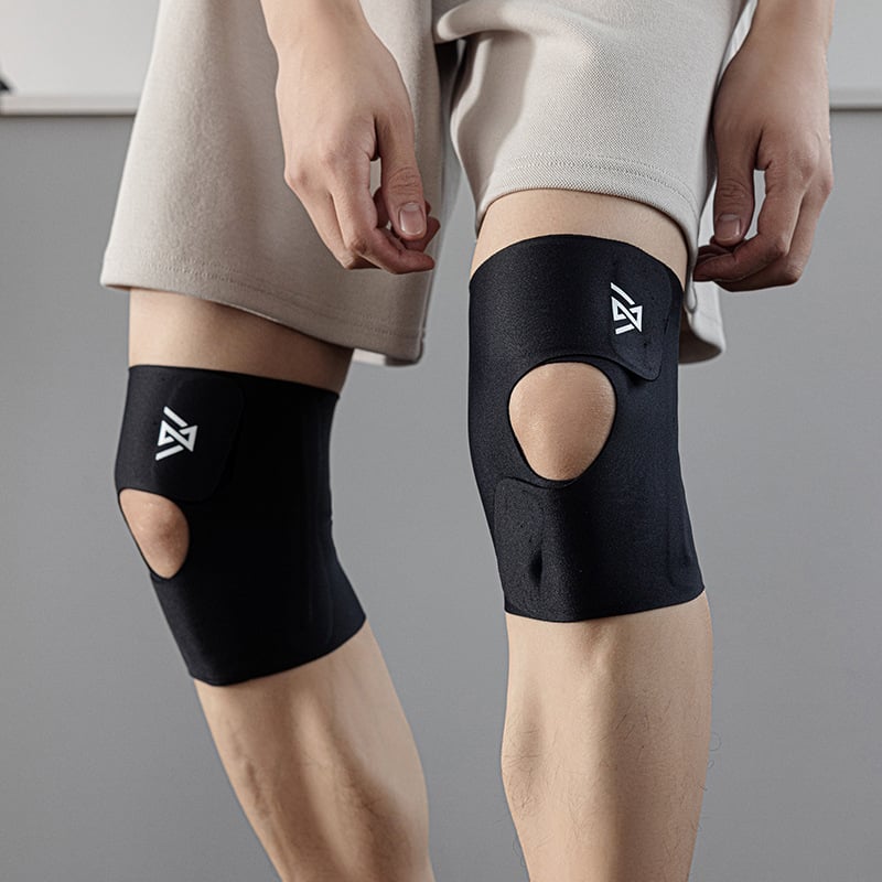 Ултратънък летен протектор за коляното - протектор за коляно от спандекс-нейлон за менискус и патела, универсална употреба за тичане, волейбол и колоездене