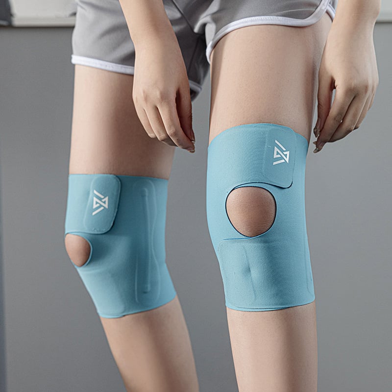 Ултратънък летен протектор за коляното - протектор за коляно от спандекс-нейлон за менискус и патела, универсална употреба за тичане, волейбол и колоездене