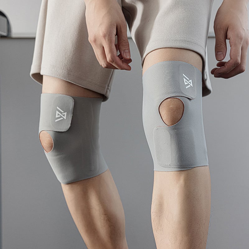 Ултратънък летен протектор за коляното - протектор за коляно от спандекс-нейлон за менискус и патела, универсална употреба за тичане, волейбол и колоездене