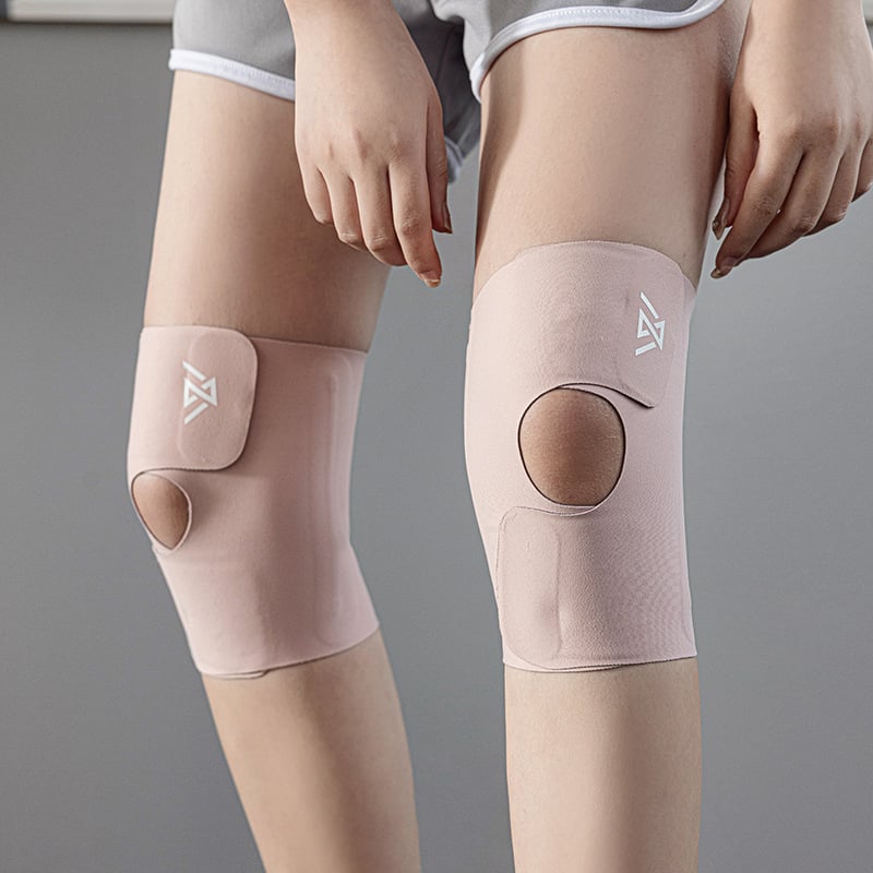 Ултратънък летен протектор за коляното - протектор за коляно от спандекс-нейлон за менискус и патела, универсална употреба за тичане, волейбол и колоездене