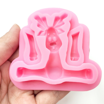 Silicone kalup za pečenje s motivom sirene i morskih životinja za fondant i čokoladu – nepravilnog oblika; pogodan za ukrašavanje torti, sapuna i sladoleda