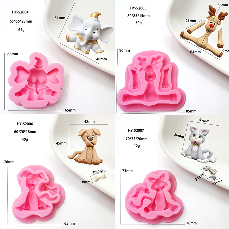 Silicone kalup za pečenje s motivom sirene i morskih životinja za fondant i čokoladu – nepravilnog oblika; pogodan za ukrašavanje torti, sapuna i sladoleda