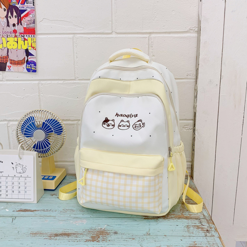 Hátizsák nylonból, zseb laptophoz, zseb telefonhoz, vízálló, lopás elleni védelem