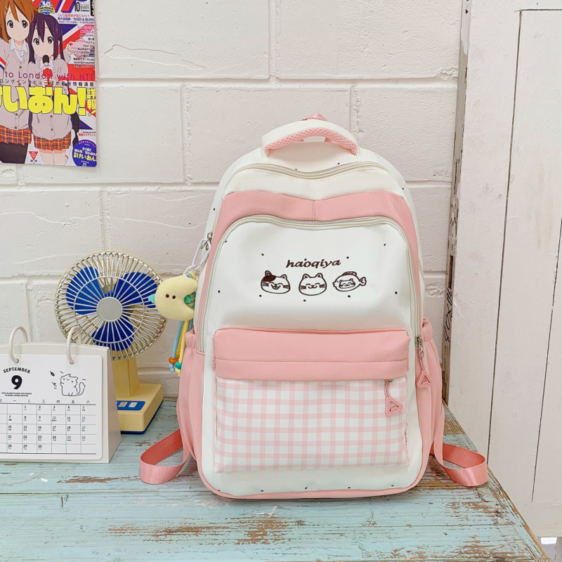 Hátizsák nylonból, zseb laptophoz, zseb telefonhoz, vízálló, lopás elleni védelem