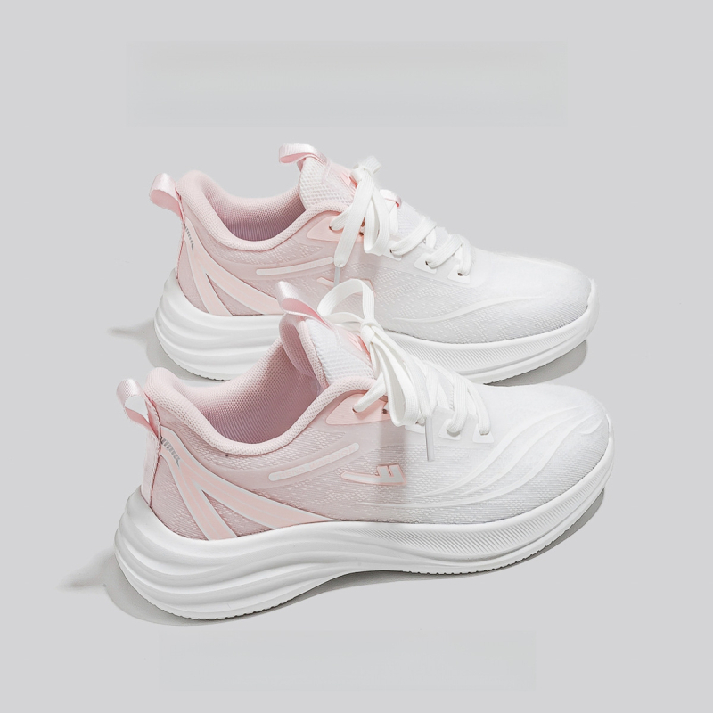 Moteriški lengvi kasdieniai sportbačiai su dirbtiniu pūku viršutiniu, EVA padas, raišteliai, žemas viršus