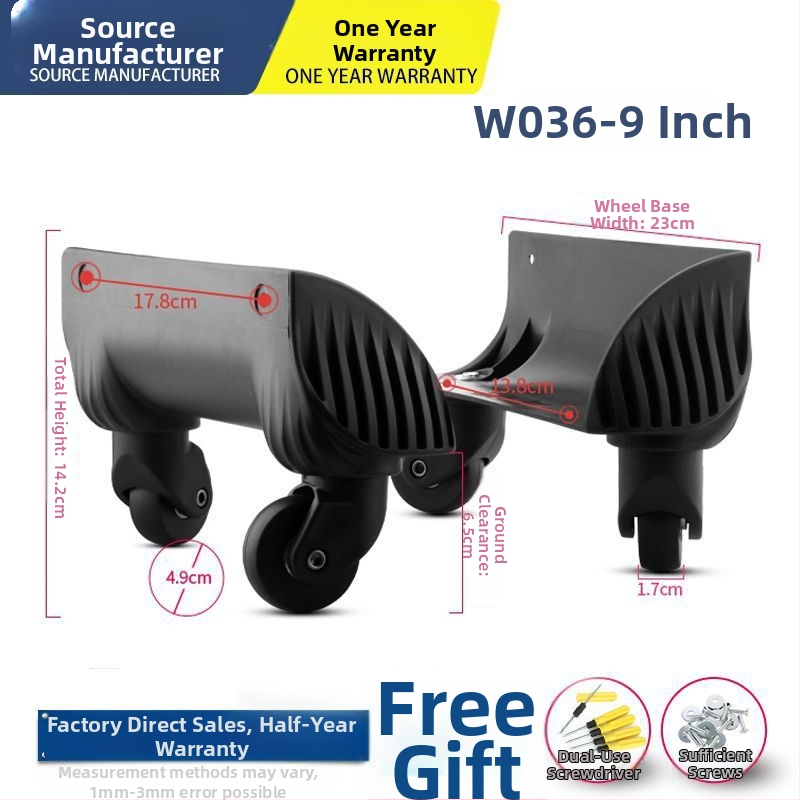 Unique ABS bagažo ratas – universalus ratas, krepšio priedai, rato keitimas