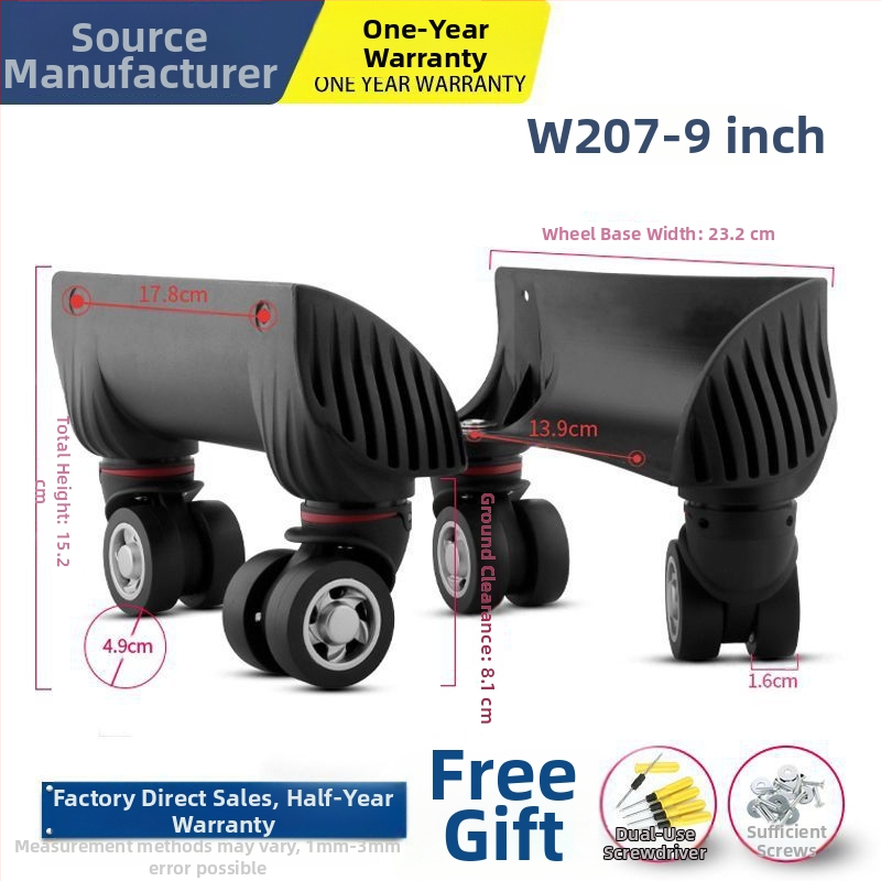 Unique ABS bagažo ratas – universalus ratas, krepšio priedai, rato keitimas