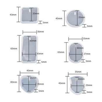 Szilikon süteményforma, szabályos sokszögű alak, gyanta öntésére (Anyag: Szilikon; Kategória: Süteményformák; Forma: szabályos sokszög; Használat: gyanta öntés)
