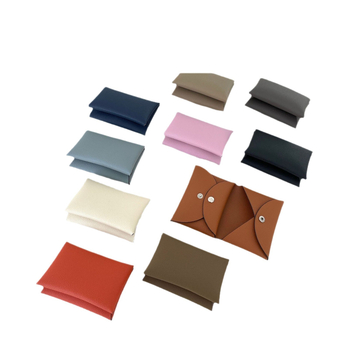 Card holder și portofel pentru monede din piele naturală, piele de vită cu două straturi, design urban minimalist, unisex, ultra ușor și compact, versiunea de iarnă 2024