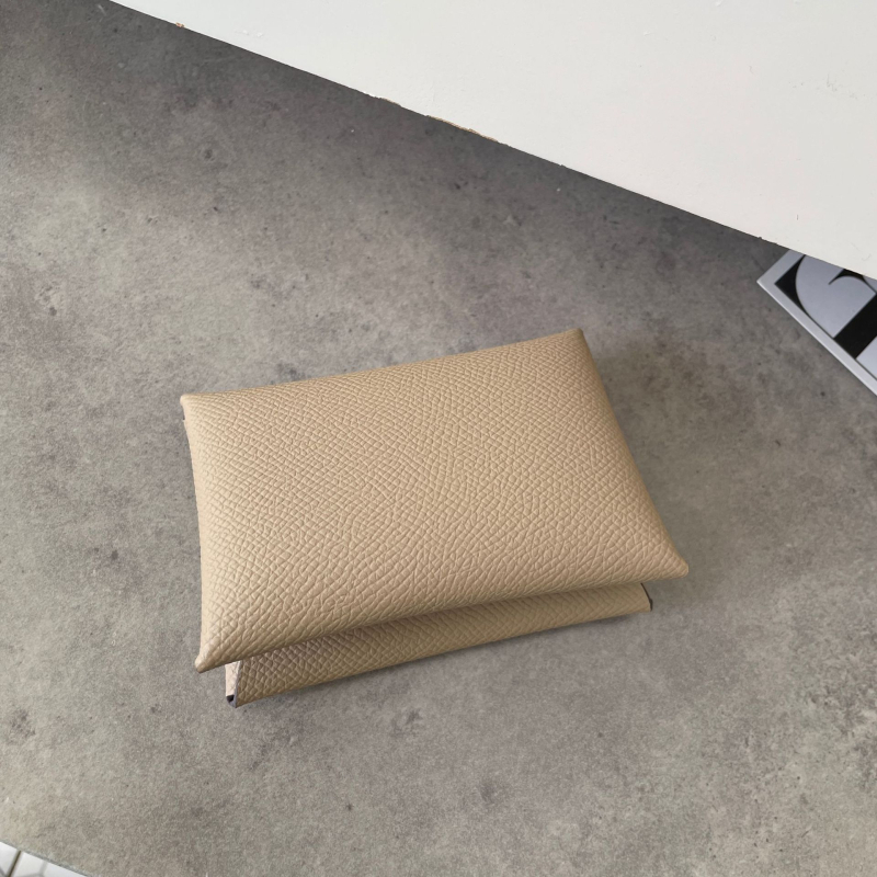 Card holder și portofel pentru monede din piele naturală, piele de vită cu două straturi, design urban minimalist, unisex, ultra ușor și compact, versiunea de iarnă 2024