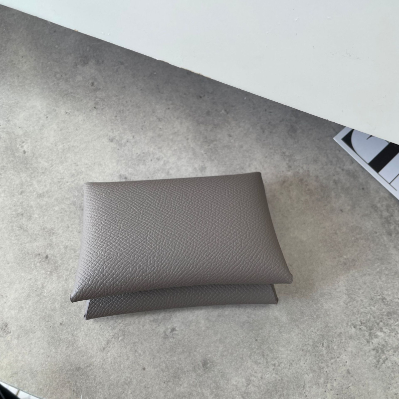 Card holder și portofel pentru monede din piele naturală, piele de vită cu două straturi, design urban minimalist, unisex, ultra ușor și compact, versiunea de iarnă 2024