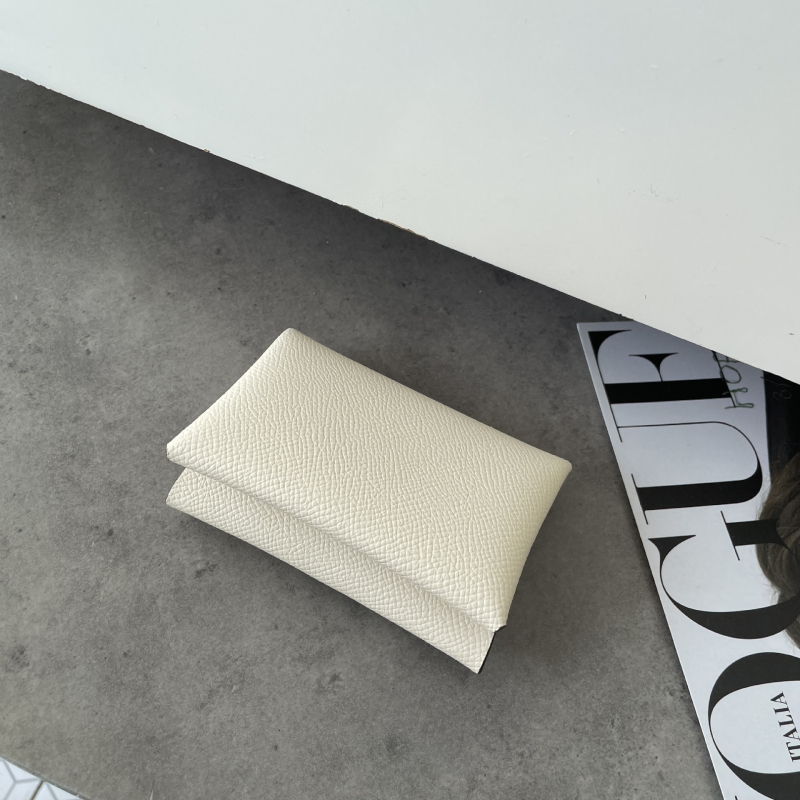 Card holder și portofel pentru monede din piele naturală, piele de vită cu două straturi, design urban minimalist, unisex, ultra ușor și compact, versiunea de iarnă 2024