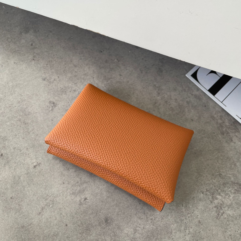 Card holder și portofel pentru monede din piele naturală, piele de vită cu două straturi, design urban minimalist, unisex, ultra ușor și compact, versiunea de iarnă 2024