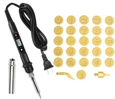 Σετ συγκόλλησης με έλεγχο θερμοκρασίας για μοντελισμό και χαρακτική, με ακμές χαράγματος και διακοσμητικές άκρες συγκόλλησης – Υλικό: αλουμινίου κράμα; Τάση εισόδου: 80; Σκοπός: ειδικά για συγκόλληση.