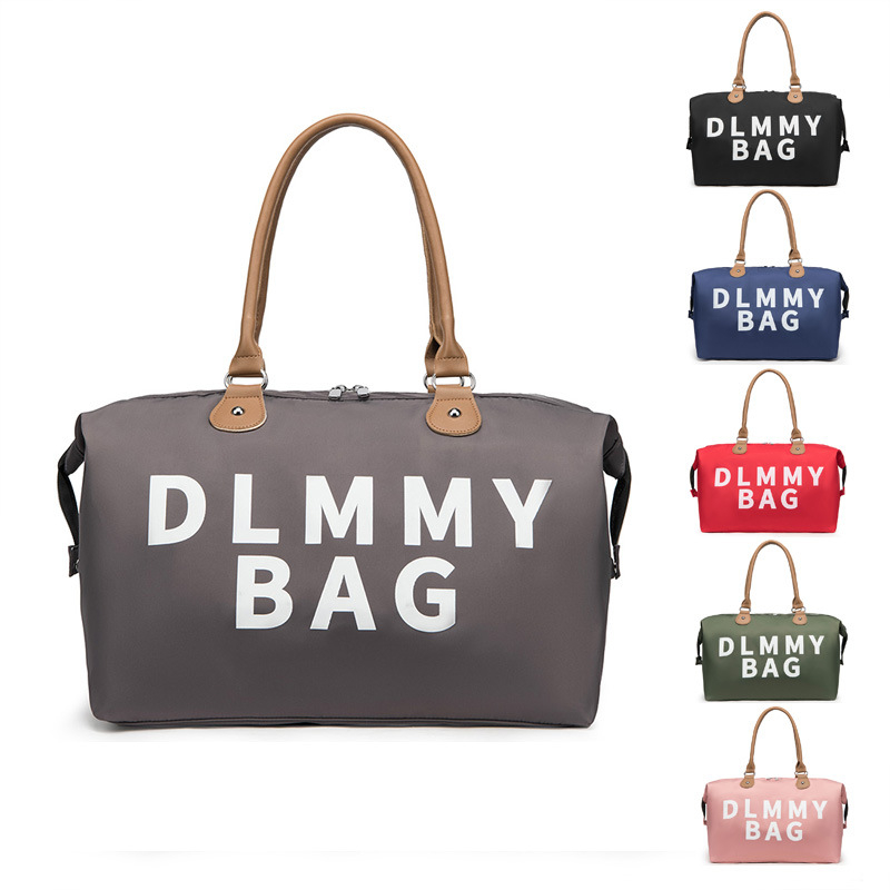 Háromrészes pelenkás táska készlet anyáknak, vászon táska, vízálló, ultrakönnyű, nedves–száraz elkülönítés