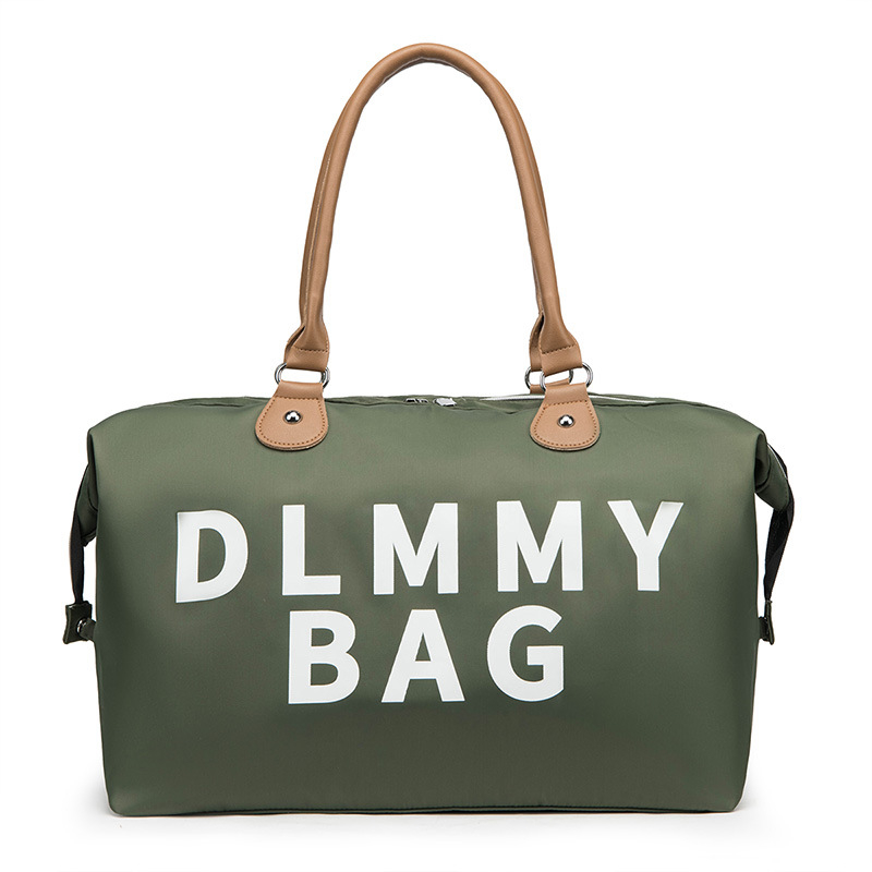 Háromrészes pelenkás táska készlet anyáknak, vászon táska, vízálló, ultrakönnyű, nedves–száraz elkülönítés