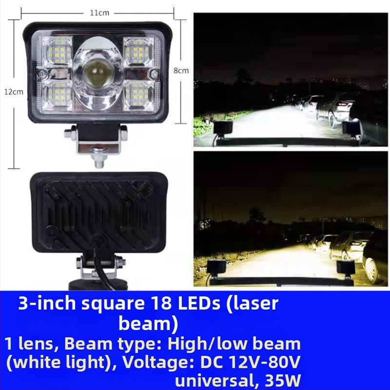 LED фар за автомобил (78W, 12-80V, 12000 lm, 6000-6500K)