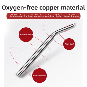 60W išorinės šilumos litavimo galvutė suvirinimui, be švino, be deguonies varis, maksimali temperatūra 480°C