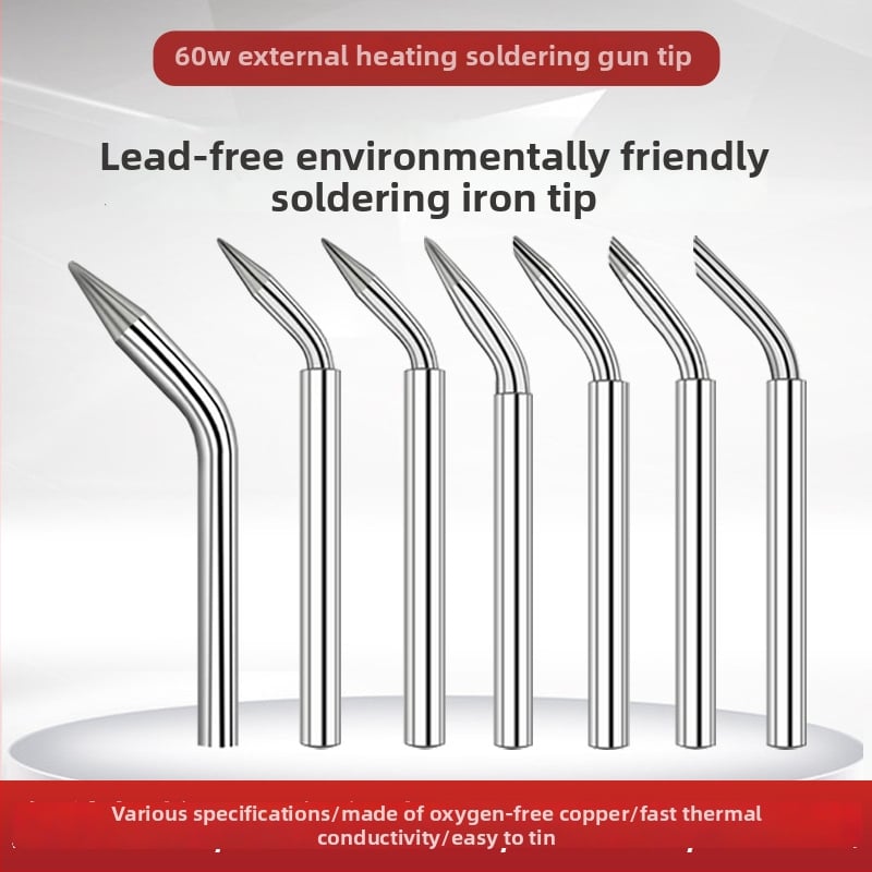 60W išorinės šilumos litavimo galvutė suvirinimui, be švino, be deguonies varis, maksimali temperatūra 480°C