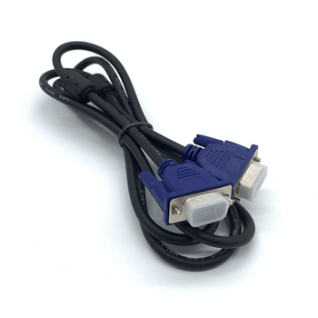 Monitor VGA-kábel, VGA csatlakozó, ötvözetes vezeték, kézi forrasztás