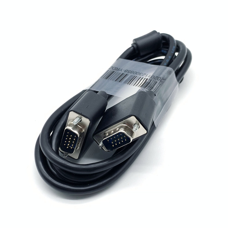 Monitor VGA-kábel, VGA csatlakozó, ötvözetes vezeték, kézi forrasztás