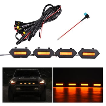 Dnevna LED svjetla za Toyota 4Runner TRD Pro – PVC konstrukcija, 12V, 5000 lm, vijek trajanja 80000 h