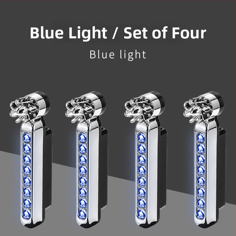 Curdy Вятърно дневно осветление — LED дневни светлини за автомобили, захранвани от вятър, без кабели, лампа със средна решетка