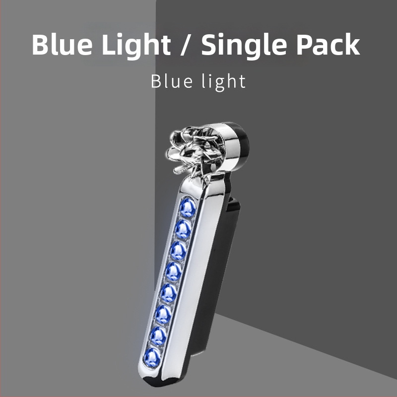 Curdy Вятърно дневно осветление — LED дневни светлини за автомобили, захранвани от вятър, без кабели, лампа със средна решетка