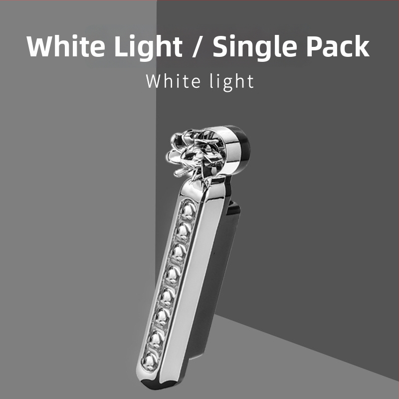 Curdy Вятърно дневно осветление — LED дневни светлини за автомобили, захранвани от вятър, без кабели, лампа със средна решетка