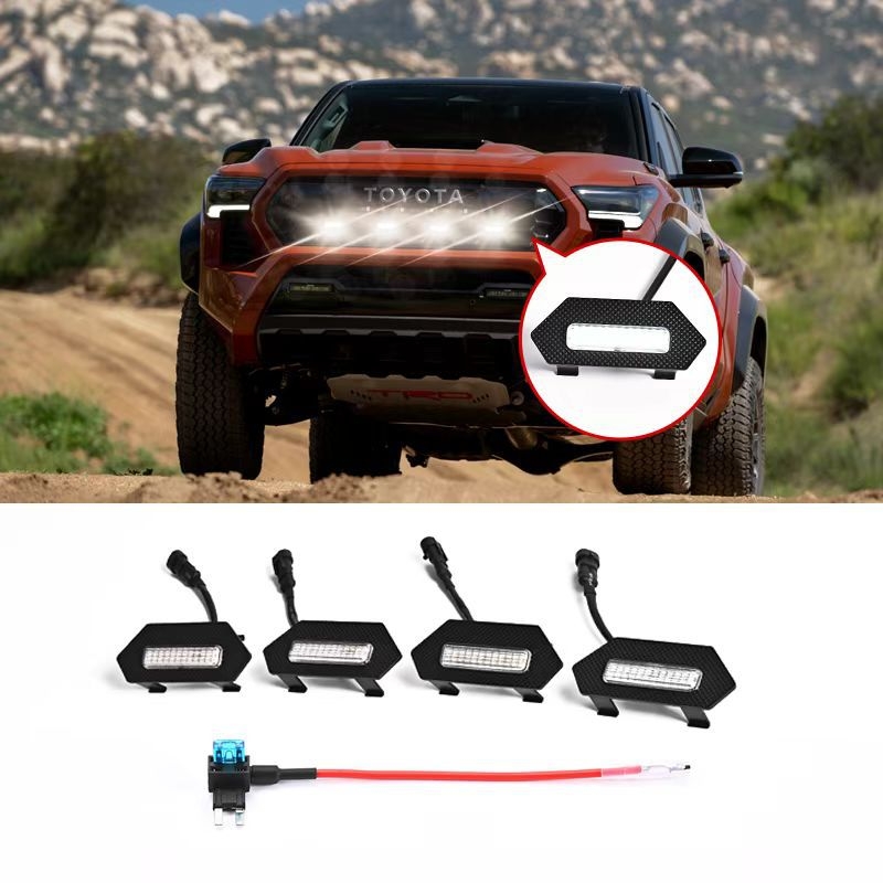 Tacoma središnje rešetke LED svjetlo, ABS plastika, 12V, 1W, 500 lm (Takuma center net light)