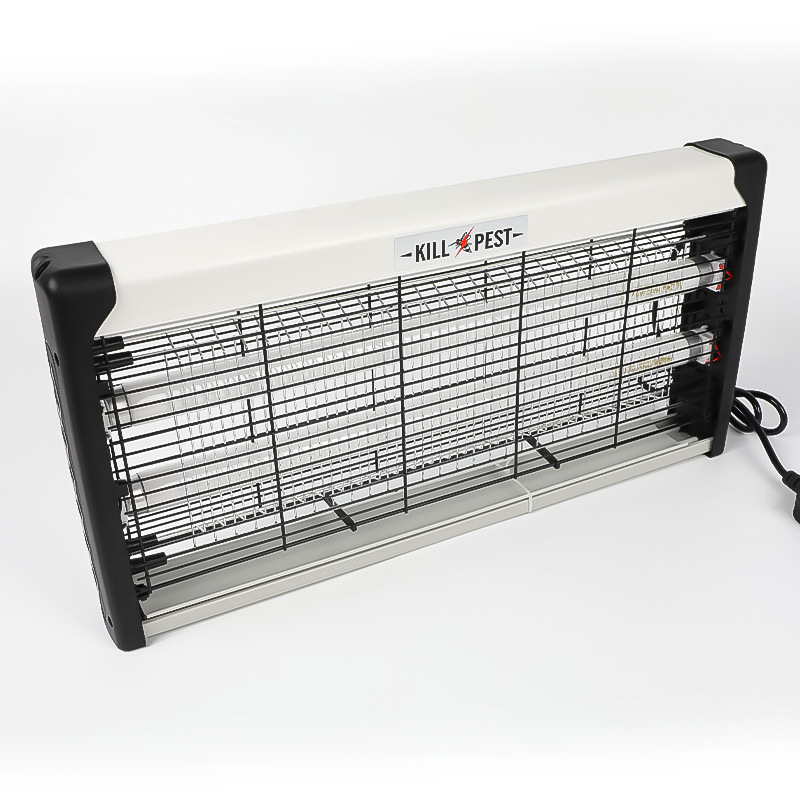 Стенно монтирана лампа за убиване на комари за 21–30 m² | Алуминиева мрежа | Корпус от неръждаема стомана | Електрически удар за убийство на комари | Опция за множество мощности