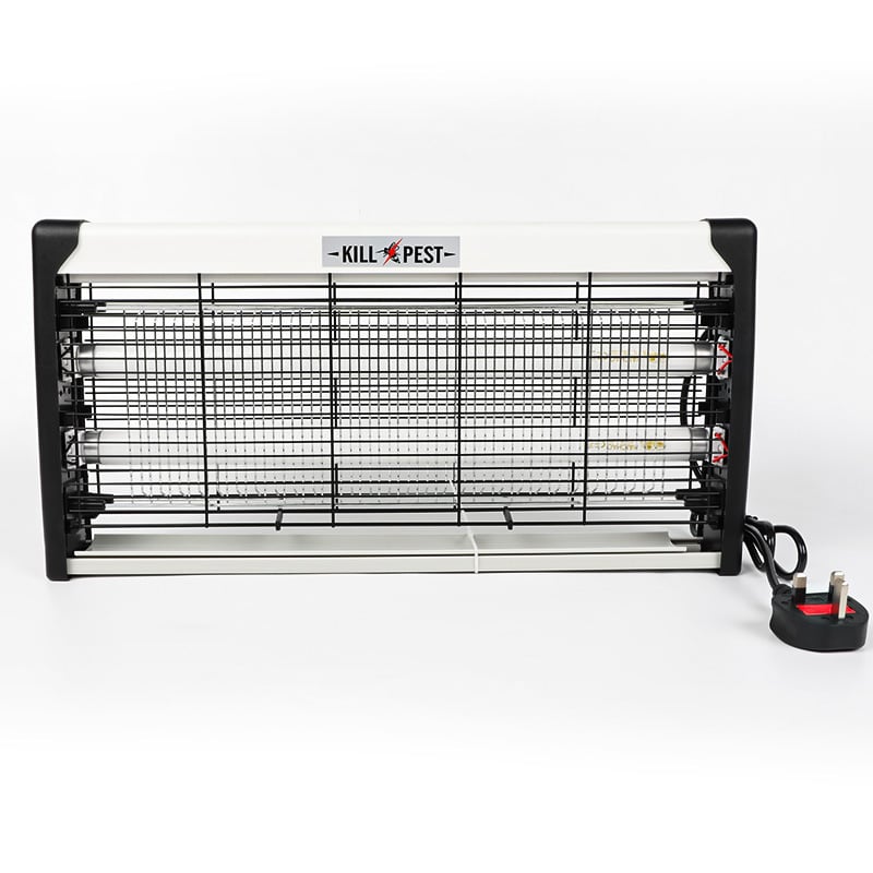 Стенно монтирана лампа за убиване на комари за 21–30 m² | Алуминиева мрежа | Корпус от неръждаема стомана | Електрически удар за убийство на комари | Опция за множество мощности