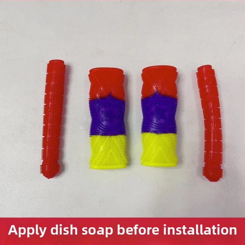 Kormányvédő burkolat elektromos járműhöz/motorkerékpárhoz, alumíniumötvözetből, csúszásmentes és izzadás elleni, Sudden luck kompatibilis