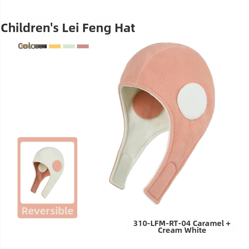 Спортна шапка с защита на ушите, двуслойна с флис, за спорт на открито и ски, полиестер, унисекс за възрастни