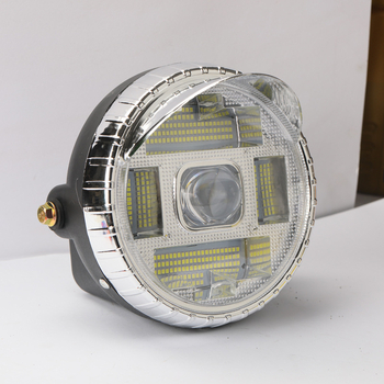 LED priekšējais luktura komplekts motociklam un elektriskajam tricikam, universāls 48-60V