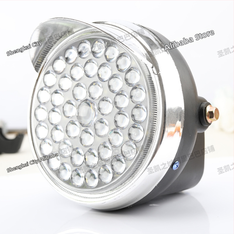 LED priekšējais luktura komplekts motociklam un elektriskajam tricikam, universāls 48-60V