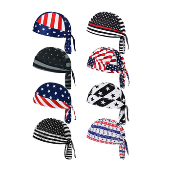 Szabadban kerékpáros fejkendő – lélegző, UV-védelem, csíkos mintázat, anyag Spandex/Lycra, logónyomás, testreszabható, uniszex, felnőtteknek