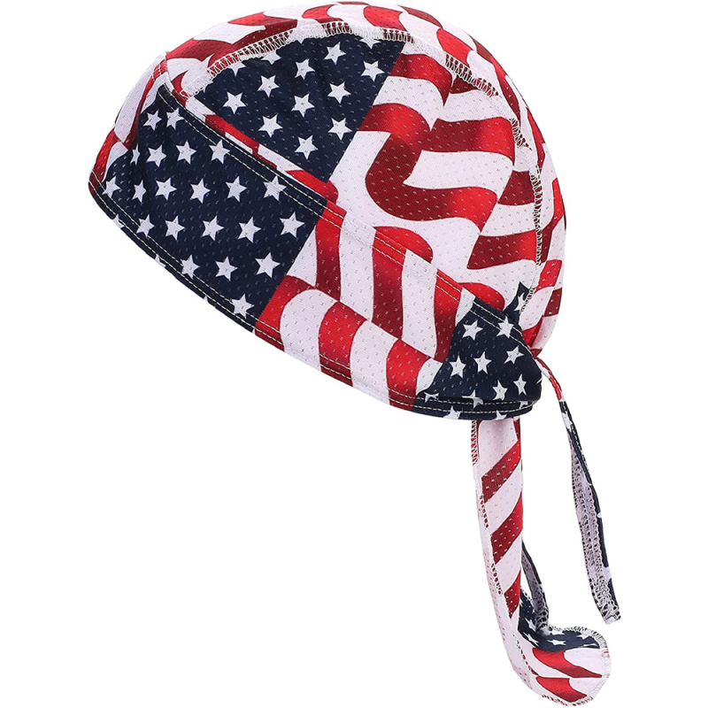 Szabadban kerékpáros fejkendő – lélegző, UV-védelem, csíkos mintázat, anyag Spandex/Lycra, logónyomás, testreszabható, uniszex, felnőtteknek