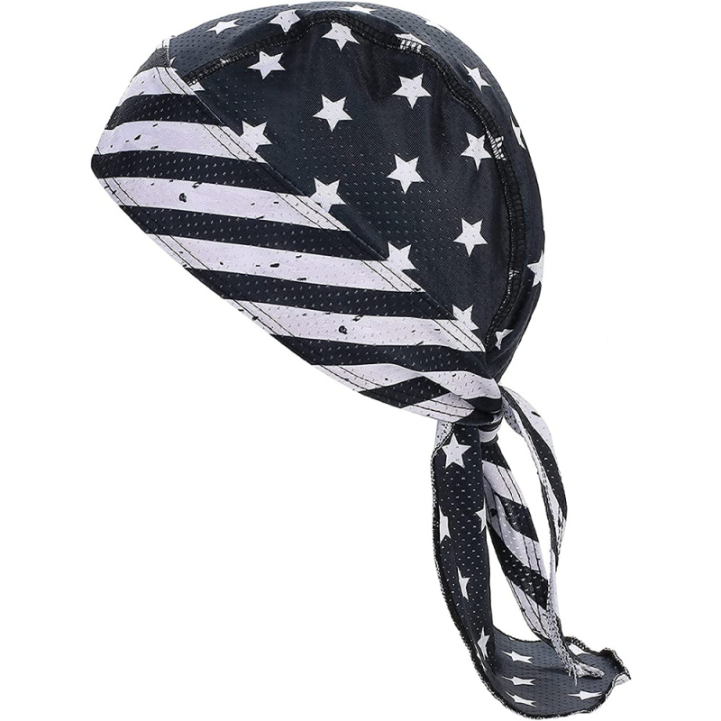 Szabadban kerékpáros fejkendő – lélegző, UV-védelem, csíkos mintázat, anyag Spandex/Lycra, logónyomás, testreszabható, uniszex, felnőtteknek