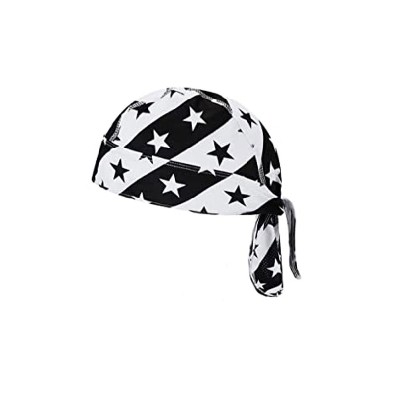 Szabadban kerékpáros fejkendő – lélegző, UV-védelem, csíkos mintázat, anyag Spandex/Lycra, logónyomás, testreszabható, uniszex, felnőtteknek