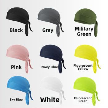 Kültéri sport fejfedő – Napvédő, Izzadságot felszívó, Légáteresztő, Gyorsan száradó, Poliészter