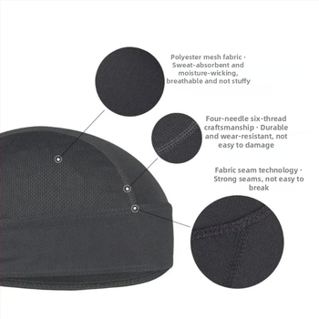 Kültéri sport fejfedő – Napvédő, Izzadságot felszívó, Légáteresztő, Gyorsan száradó, Poliészter