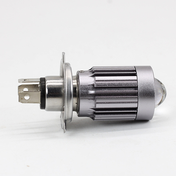 Stone Fence motorkerékpár LED fényszóró H4, kettős csatlakozás, alumínium ház, 12V, 30W, közeli és távoli fény