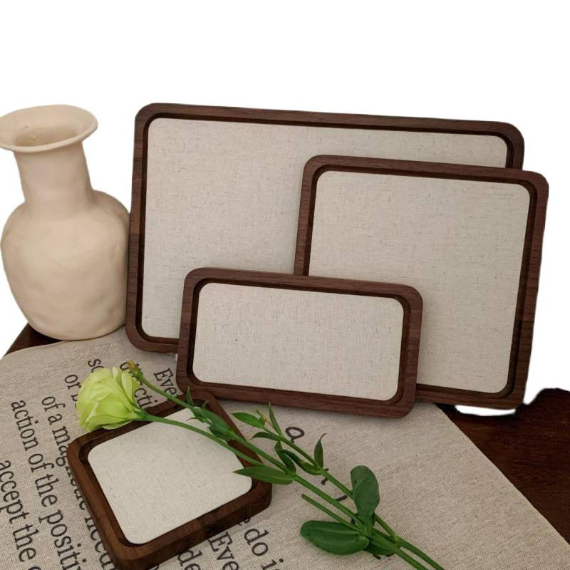 Drvena ploča za prikaz nakita za prstenje i lančiće, jednodjelna, umjetnički stil, sprejem oslikana